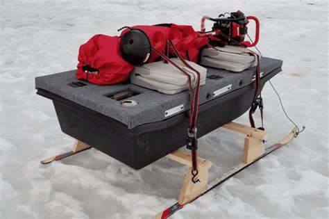 Smitty Sled Plans: A Simple DIY Project to Improve Your Ice Fishing Sled - USAngler