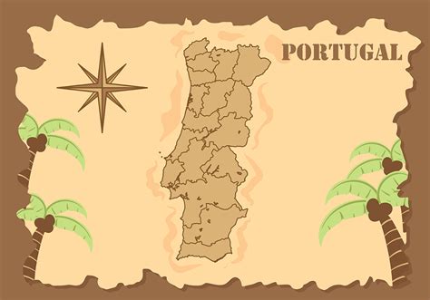 Portugal Map Background Vector 154131 Vector Art at Vecteezy