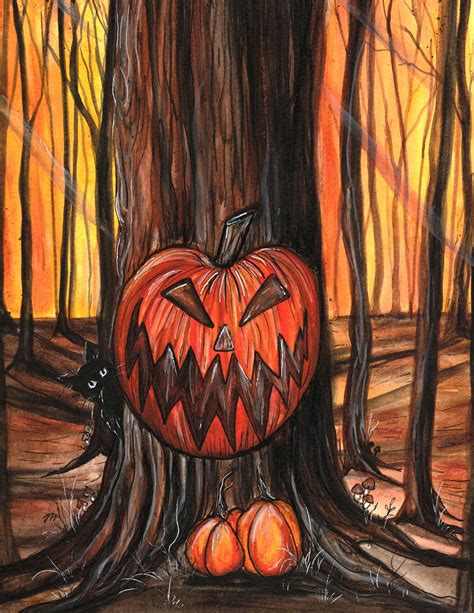 Halloween Door 8.5x11 Print the Nightmare Before Christmas - Etsy