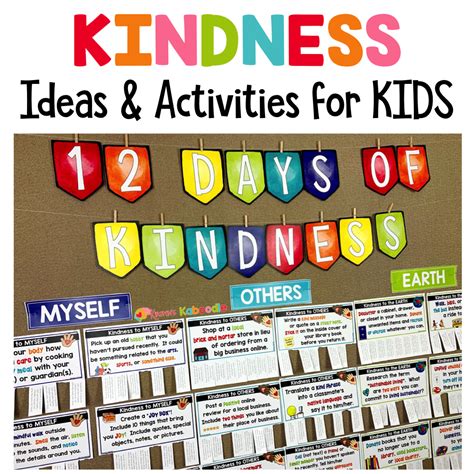 Kindness Activities for Kids: 12 Days of Kindness Challenge