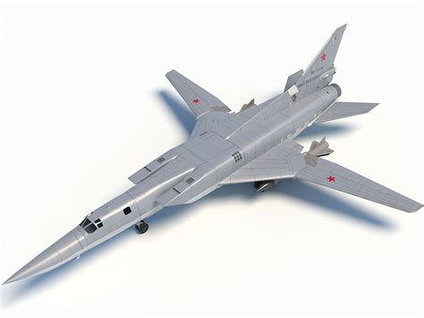 Tupolev tu 22 model - TurboSquid 1232172