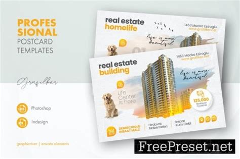 Real Estate Postcard Templates