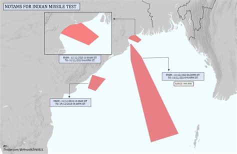 India Schedules Multiple Missile Tests in December – Indian Defence ...