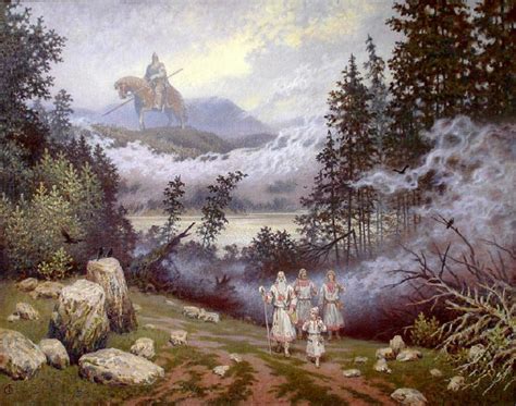 The Slavic Pagan Art of Boris Olshansky