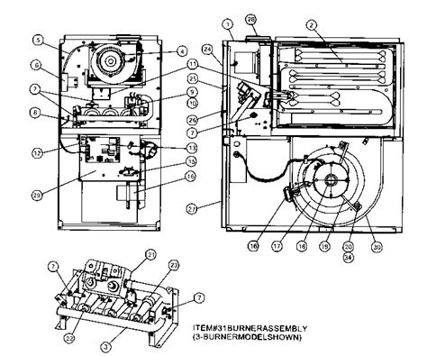 Coleman Gas Furnace Parts List