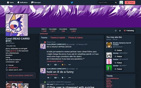 Old Twitter Layout (2023) Screenshot Images - EdgeCrx