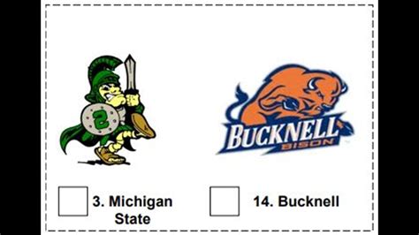 Kids Join March Madness Fun With Printable Mascot Bracket | wnep.com