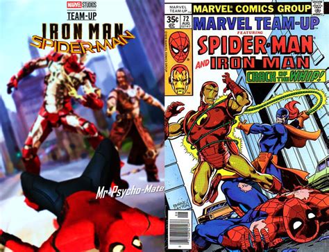 Spider-Man and Iron Man Team-Up 2 (Side-By-Side) by Mr-Psycho-Mate on DeviantArt