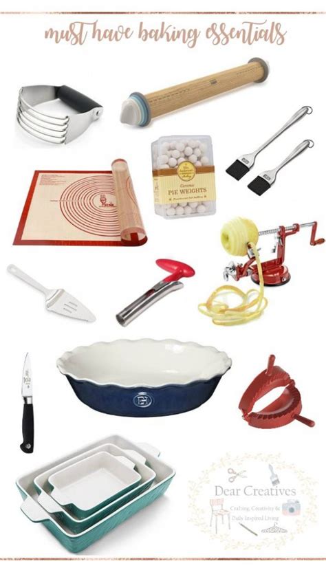 Must-Have Baking Tools + Essentials For Baking Season Dear Creatives