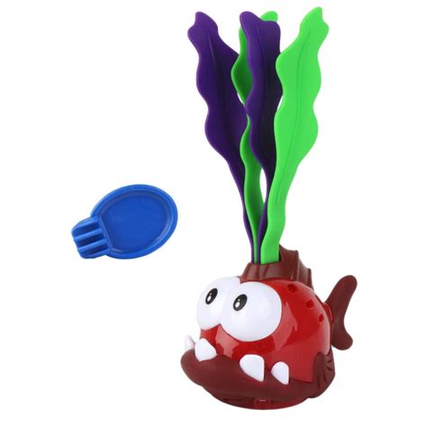 Diving Pool Toys Floating Seaweed Diving Fish Luminous Bathing Toys ...