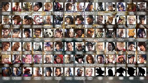 Tekken All Playable Characters from 1 to 7 (1994 to 2021) - Coouge