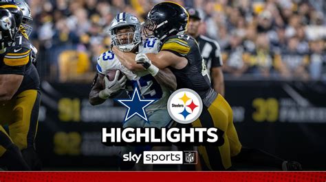 Dallas Cowboys at Pittsburgh Steelers | Week Five NFL highlights | NFL ...