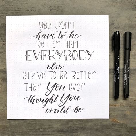 Easy Hand Lettered Alphabet Style to Practice | Hand lettering alphabet, Hand lettering quotes ...