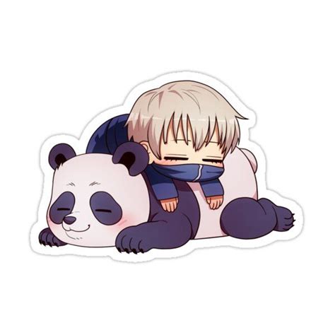 Jujutsu Kaisen - Inumaki and Panda (12/14) Sticker by Suncelia | Anime ...