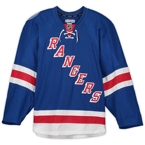 New York Rangers Player-Issued Blue Jersey - Size 58