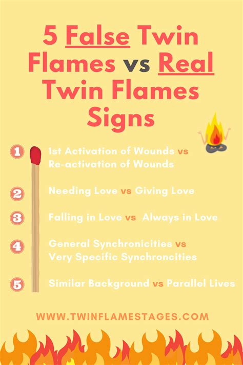 5 False Twin Flame Signs to help you identify your False Twin Flame vs Real Twin Flame - Twin ...