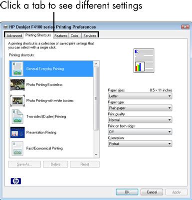 How to change default print settings - lanetaapex