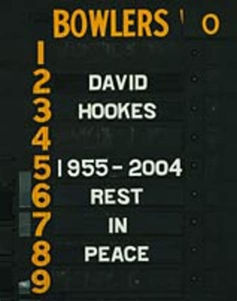 The scoreboard pays tribute during the funeral of David Hookes | ESPNcricinfo.com