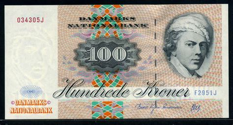 Denmark 100 Danish kroner banknote 1972 Jens Juel|World Banknotes & Coins Pictures | Old Money ...