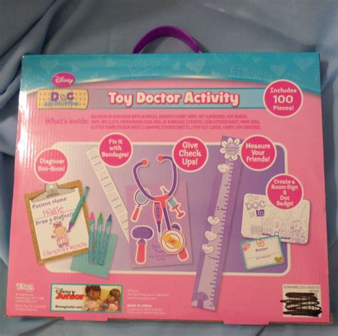 Disney Doc McStuffins Toy Doctor Activity Kit 2014 unisex age 3+ play ...