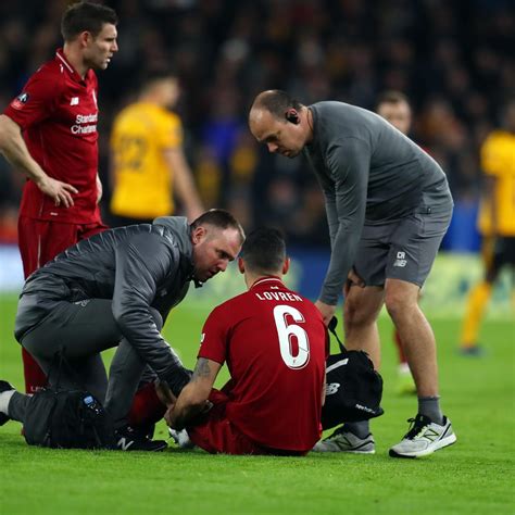 Liverpool's Dejan Lovren Suffers Injury vs. Wolves, Replaced by Ki-Jana ...