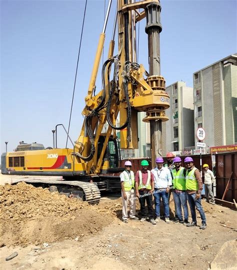 Ranjit Begins Piling for Ahmedabad Metro’s Phase 2 - The Metro Rail Guy