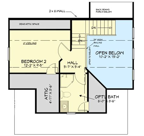 Exclusive ADU House Plan with 2 Bedrooms - 430801SNG | Architectural ...