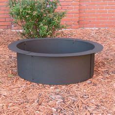 DYI 30" Heavy Duty Fire Pit Rim | Outdoor fire pit, Fire pit landscaping, Backyard fire