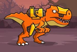 CYBERDINO T-REX VS ROBOTS free online game on Miniplay.com