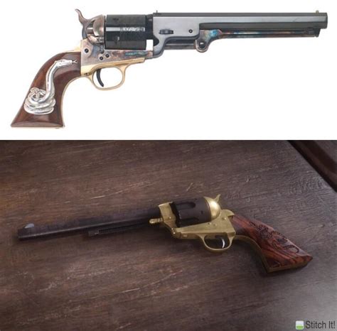 Had my Cattleman Revolvers customized like Blondie’s in ‘The Good, The Bad, And The Ugly’. : r ...