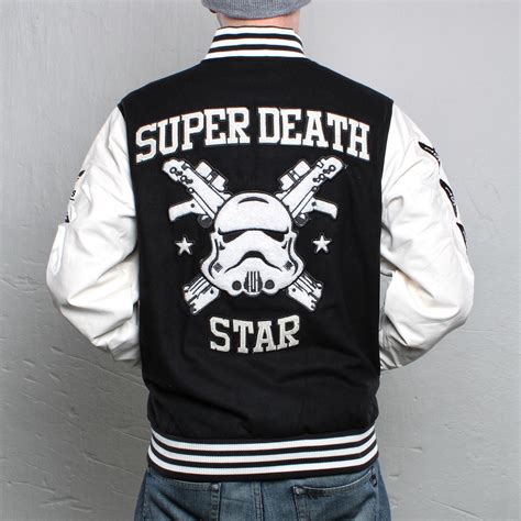 ORIGINAL ADIDAS X STAR WARS DS VARSITY JACKET FALL SUPER DEATH STORMTROOPER ADIDAS P01685 COAT ...