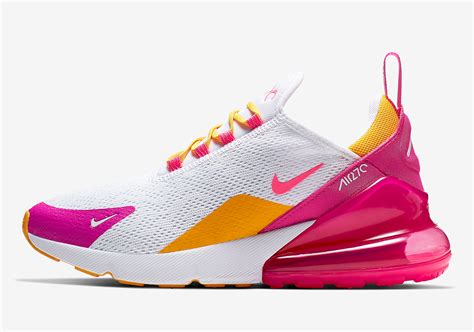 Nike Air Max 270 Women's White Fuchsia Gold CI1963-166 | SneakerNews.com