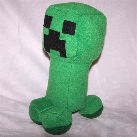 Minecraft Creeper Plush by ClosetMonstersToys on Etsy