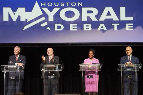 The Runoff Election For The Next Mayor Of Houston Is Between ...