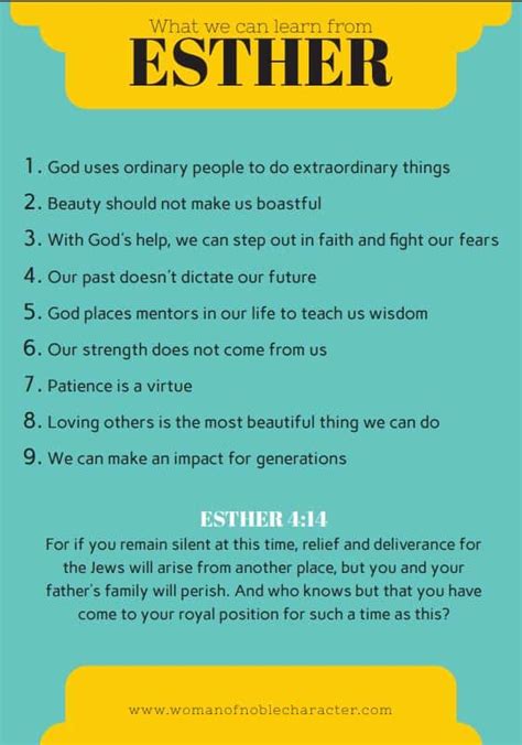 9 Impactful Lessons We Can Learn from the Book of Esther in the Bible ...