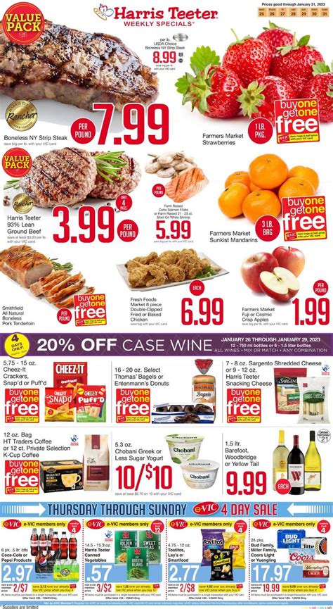 Harris Teeter Weekly Ad Sale Jan 25 - 31, 2023 - WeeklyAds2