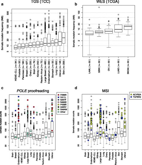 Somatic mutation rates across different tissue types using the... | Download Scientific Diagram