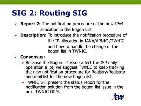 TWNIC OPM Update and Issues - ppt download