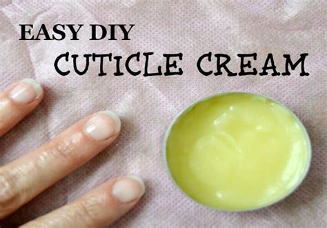 Easy DIY Cuticle Cream - Keeper of the Home