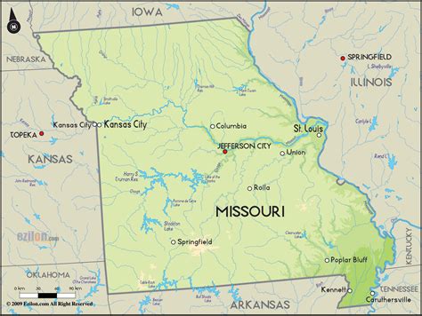 Saint Louis Missouri Usa Map | semashow.com