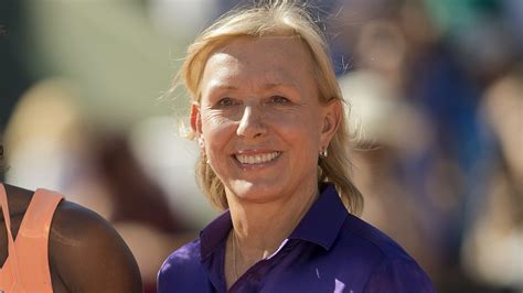 Tennis legend Martina Navratilova reveals cancer diagnosis