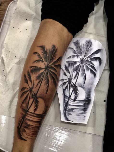 Paisaje tattoo | Tree sleeve tattoo, Tree tattoo ankle, Tattoos