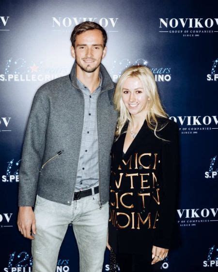 Daria Medvedev, Daniil Medvedev's wife. The Couple Married Details