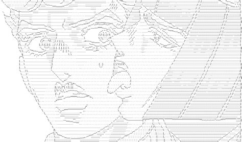 [Fanart] This taste...is the taste of an ASCII art! Art by me : r ...