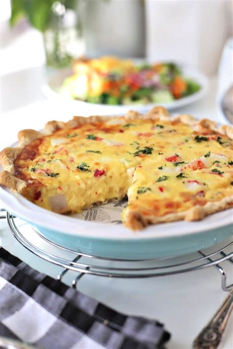 Crab Quiche - Grateful Prayer | Thankful Heart