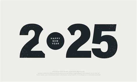 2025 Happy New Year Background Design. 31107927 Vector Art at Vecteezy