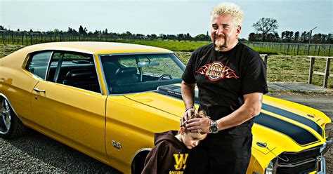 16 Pictures Of Guy Fieri's Very Yellow Car Collection