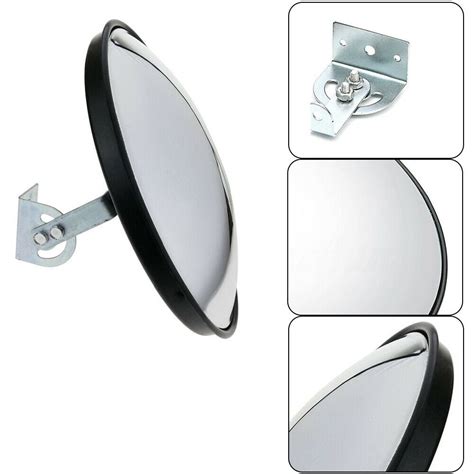 12" Traffic Convex Mirror Safety Wide Angle Driveway Road Outdoor ...