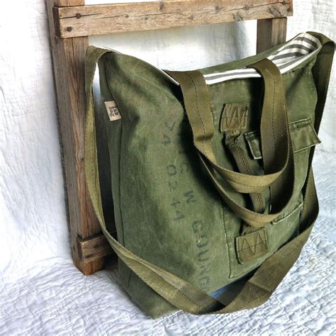 Vintage Army Duffle Bag | Paul Smith