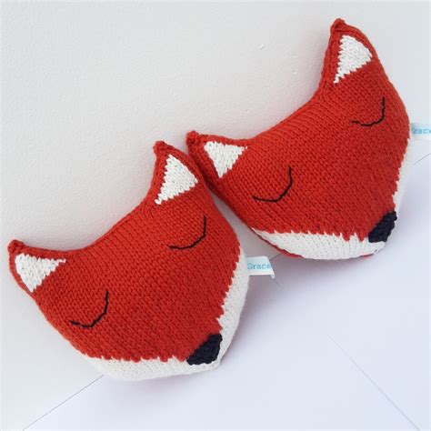 Fox Knitting Pattern - Etsy